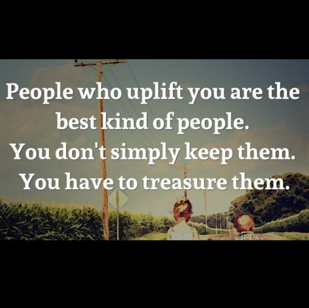 Uplift others..